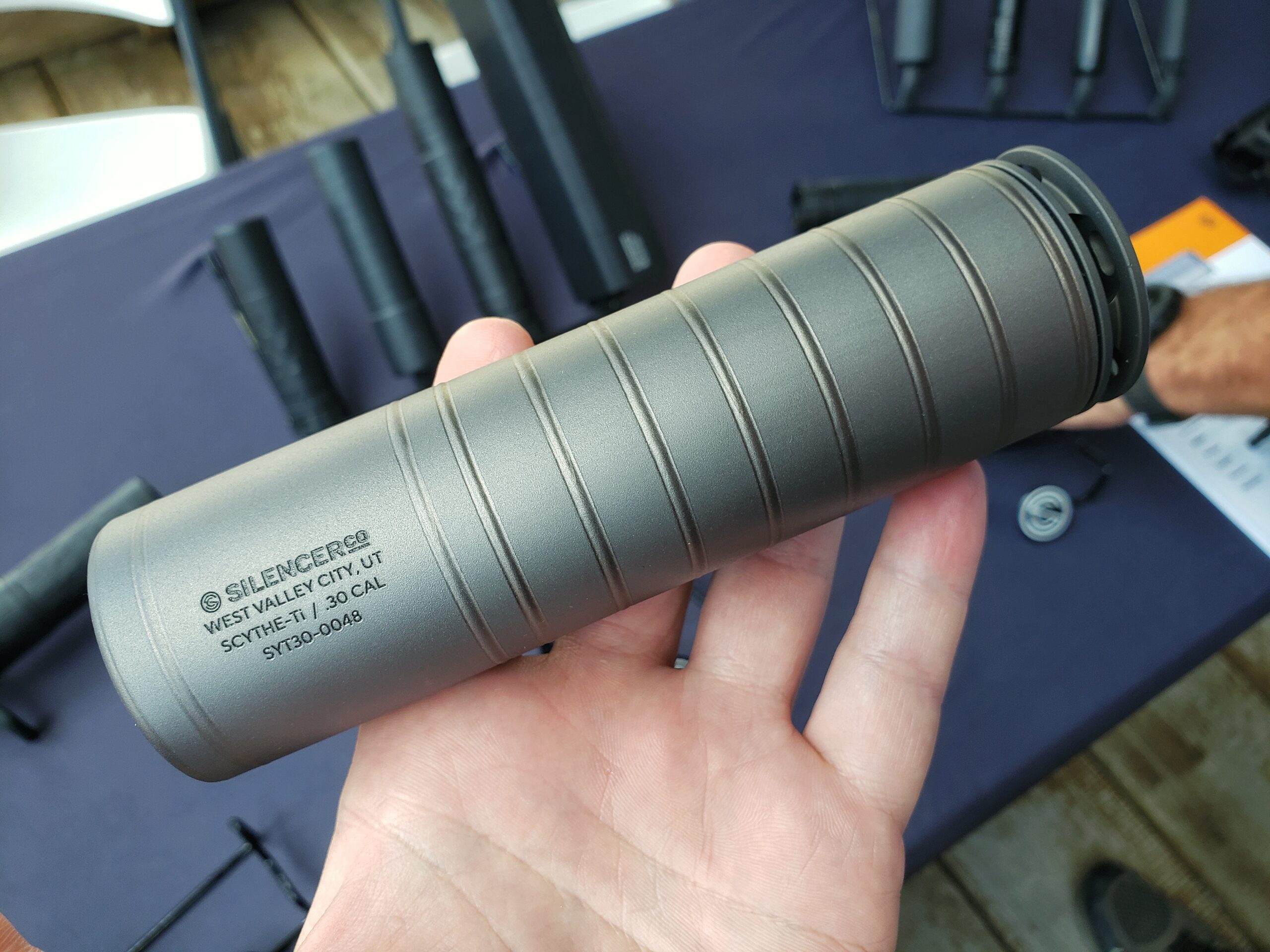 The Tactical Combat Hands On With the New SilencerCo Scythe Ti 100 Titanium Rifle Suppressor