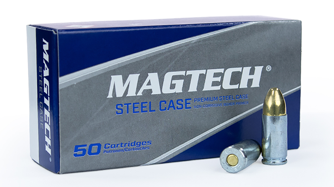 The Tactical Combat Magtech Steel Case 9mm Brings Affordable Pistol PCC Ammo